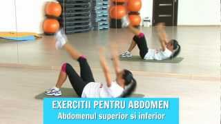 Exercitii pentru abdomen [upl. by Gilbertson]