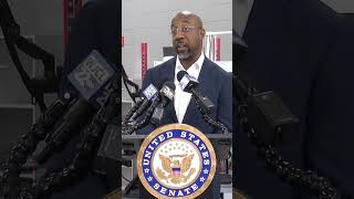 Georgia Senator Raphael Warnock endorses Kamala Harris [upl. by Hendrickson121]