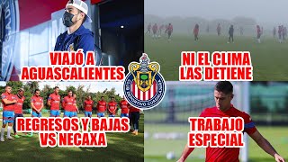 CANELO ANGULO YA VIAJÓ CON CHIVAS CONVOCADOS Y BAJAS VS NECAXA [upl. by Eniruam547]