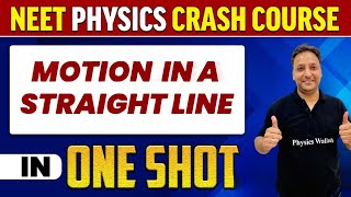 MOTION IN A STRAIGHT LINE in 1 Shot  All Concepts Tricks amp PYQs  NEET Crash Course  UMMEED [upl. by Secundas]