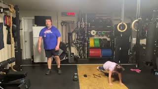 CrossFit Open 241 Scaled  Masters 4044 [upl. by Reeve]