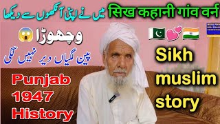 punjab 1947 history  1947 india pakistan partition video  sikh story village warn [upl. by Ellicul]