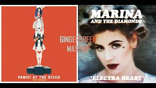 Living Victorious  MARINA amp Panic at the Disco GINGERGREEN Mashup [upl. by Alel]