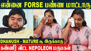 Nepoleon Daughter In law Akshaya And Son Dhanoosh Emotional Interview About Marriage  Japan [upl. by Idmann]