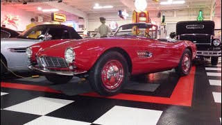 BMW’s FINEST DESIGN EVER  1957 BMW 507 Roadster 4 Speed in Red on My Car Story with Lou Costabile [upl. by Ramburt828]