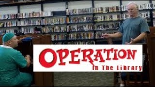 PLAYING OPERATION IN THE LIBRARY PRANK  Funny public prank  Re upload [upl. by Esinned]