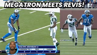 Calvin Johnson Vs Darrelle Revis FULL Matchup Megatron Vs Revis Island 2010 WR vs CB [upl. by Trebmer416]