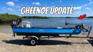 I FINALLY Updated my Gheenoe Interior Paint SeaDek  Boat Refurbishing [upl. by Haodnanehs356]