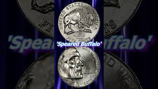 2005 Speared Bison Jefferson Nickel Variety Coin Worth Money shorts [upl. by Casper429]