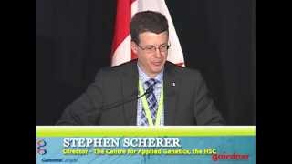 Stephen Scherer  Genomes to Outcomes in Families with Autism Part 1 [upl. by Halac]