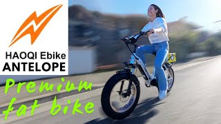 HAOQI ANTELOPE DUAL BATTERY LOAD eBIKE  RUGGED FAST BEAUTIFUL  FULL TEST [upl. by Oizirbaf]