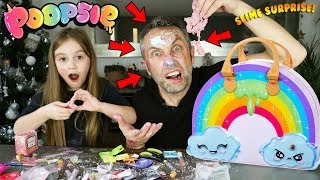 POOPSIE SLIME Chasmell RAINBOW Bag SLIME Kit  Sac de Maquillage SLIME  Makeup UNBOXED [upl. by Salene243]