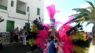 COMPARSA SUR CALIENTE 2013  CARNAVAL PORTEÑO DE ARRECIFE LANZAROTE [upl. by Elockcin]