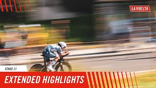 Extended Highlights  Stage 21  La Vuelta 2024 [upl. by Corvese45]