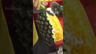 I LOVE PINEAPPLE 🍍🍍🍍 pineapple fruit fruitcutting fruitcarving shortvideo shorts short [upl. by Aneehsat996]