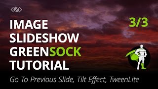 GreenSock Tutorial  How To Create A Simple Image Slideshow  Part 3 [upl. by Venu]