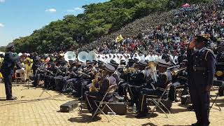 Zimbabwe National Anthem played by the Police Band foryou trending viral [upl. by Ynnub]