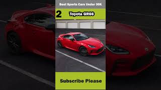 Top 5 Best Sports Cars Under 30K in 2024 [upl. by Warrick]