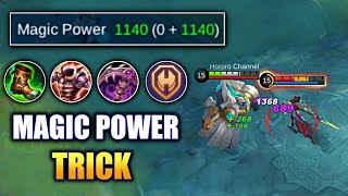 PHYLAX TRICK FOR HIGHEST MAGIC POWER  MOBILE LEGENDS [upl. by Almeeta]