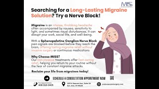 Tired of Migraines Try a Nerve Block [upl. by Barnabe]