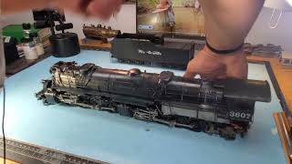 O Scale 2 Rai Brass DRGW 2882 Friday Nite Update July 26 2024 [upl. by Aihsat]