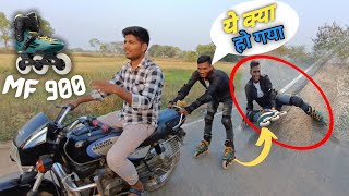 Ye Kya Ho Gya 🫣 Practice Karte Samay  Skating Practice Video  BhojpuriyaSkater [upl. by Narine61]