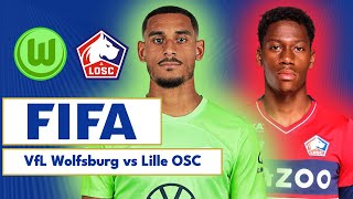 VfL Wolfsburg 10 Lille OSC  Club Friendly  LIVE [upl. by Trebuh466]