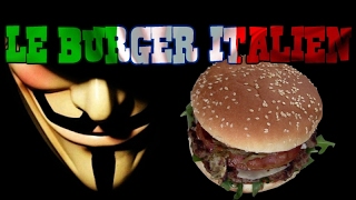 Recette Burger Italien [upl. by Etnoed]