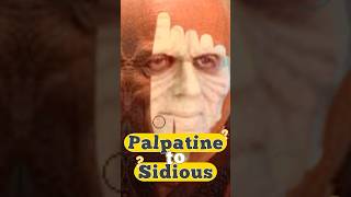 How Chancellor Palpatine became Darth Sidious starwars [upl. by Chaffin]