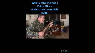 WalkinAfterMidnite PatsyCline Slideguitar instrumental countrymusic OpenDtunning [upl. by Sallie351]