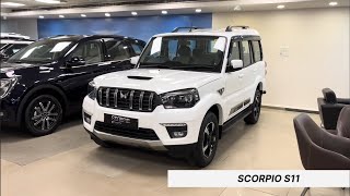 MAHINDRA SCORPIO  SCORPIO S11 PRICE SPECIFICATIONS FULL DETAILS REVIEW [upl. by Tatiana]