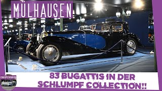 83 Bugattis in einer privaten Sammlung Museum Collection Schlumpf [upl. by Chantal297]