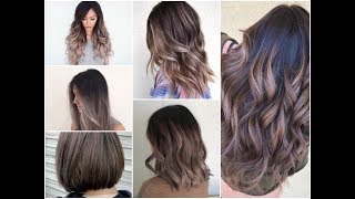 Top25 Best Mushroom Brown Hair Color Ideas \ Balayage for Dark Hair [upl. by Violette]