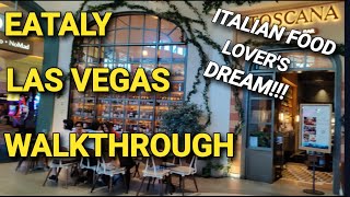 Eataly Las Vegas Tour  At Park MGM [upl. by Alaric17]