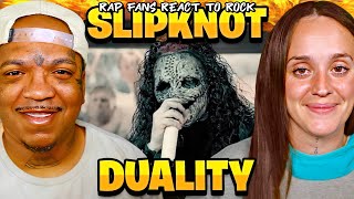 🔥 or 🗑️ Rap Fans React To Slipknot  Duality Rock Reaction [upl. by Bilski]