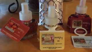 Yankee scent plug refill haul [upl. by Grim]