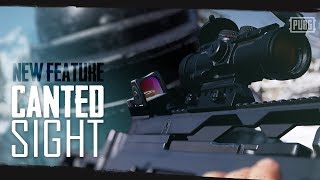 PUBG  New Feature  Canted Sight [upl. by Alaehcim812]