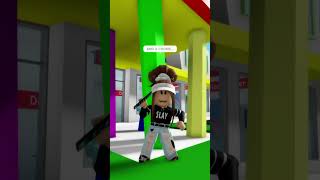 Ordering from Starbucks Coffee in Brookhaven☕ roblox shortvideo brookhavenrp trending edit [upl. by Finnigan]