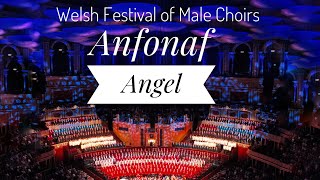 Anfonaf Angel London Welsh Festival of Male Voice Choirs in the Royal Albert Hall [upl. by Jephum]