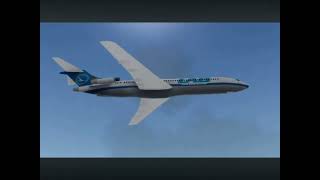 Lloyd Aereo Boliviano Flight 301  Crash Animation [upl. by Fredi]