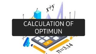 Calculation of optimum in various geometricsMathematics2BMATS2012ND SEM [upl. by Ecnarret]