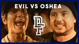 EVIL VS OSHEA  Dont Flop Rap Battle [upl. by Hplodnar]