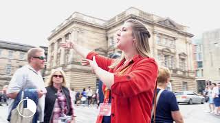 SANDEMANs New Europe Edinburgh Walking Tours  What Marketing [upl. by Nannaihr]