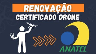 Renovar Homologação Drone na ANATEL [upl. by Anicart]