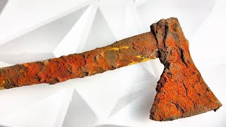 Expert Turns Old Ax into a Masterpiece amp Its a Work of Art  ASMR [upl. by Nunnery]