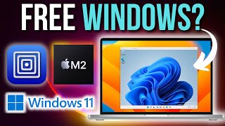 Run Windows 11 ARM for FREE on M1M2 Mac using UTM 4 Full setup tutorial for macOS Ventura [upl. by Asiak]