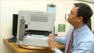 Product Intro to Hewlett Packard LaserJet P4014n Printer [upl. by Cerell843]