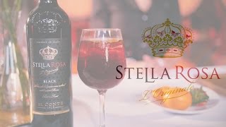 Stella Rosa Black Tie Affair Cocktail Recipe  STELLA ROSA TV [upl. by Giddings]