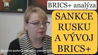 BRICS roste sankcemi Spojených států  Ilona Švihlíková [upl. by Cressy194]