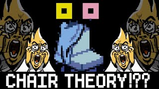 CHAIR THEORY The LeastMost Important Deltarune Theory Of All Time [upl. by Naehs6]